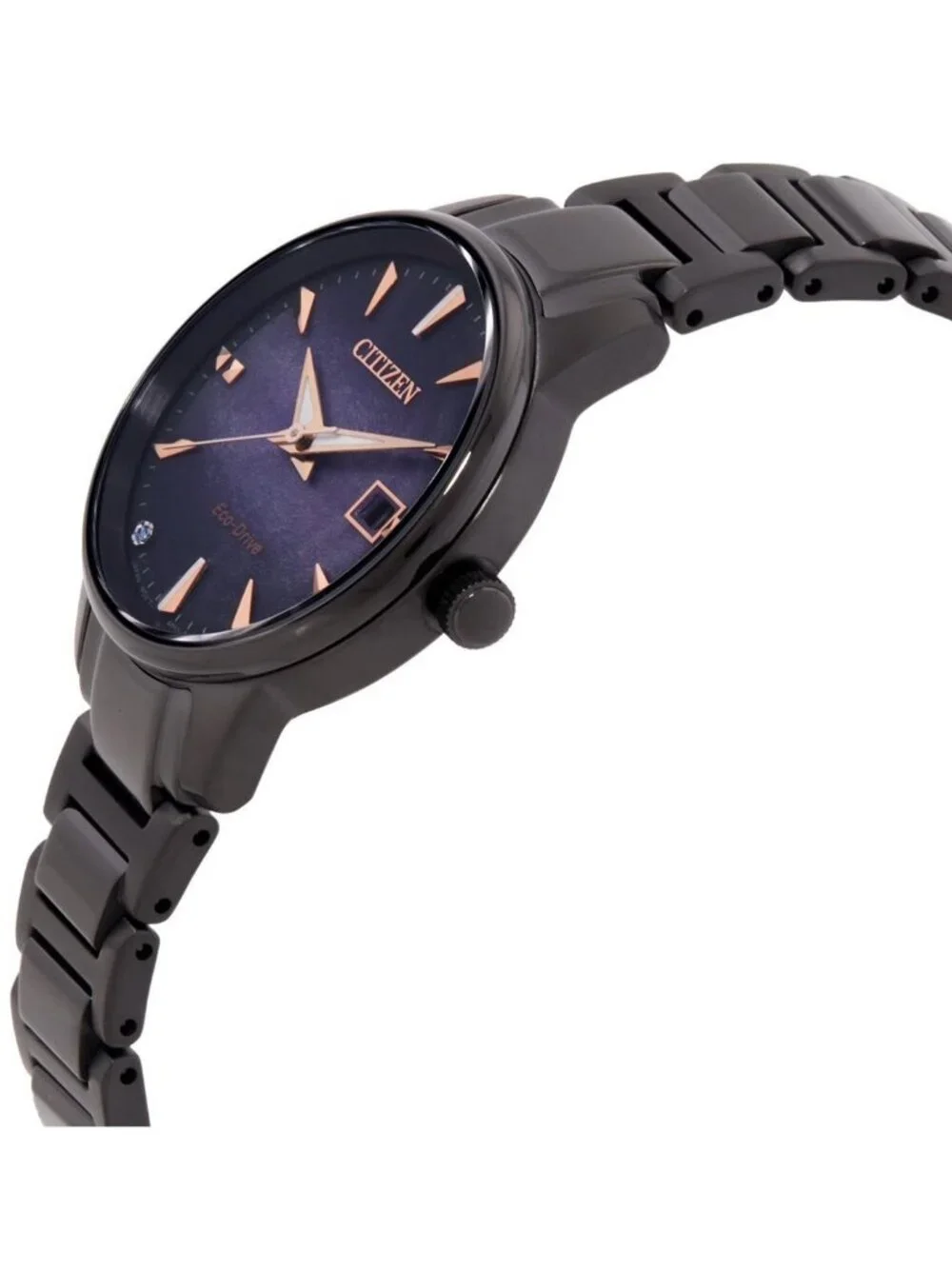NWT Citizen Eco-Drive Purple Dial Ladies Watch